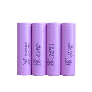 Wholesale rechargeable 18650: Original Batteries 3.7v 3500mah High Capacity 35E 18650 Battery Cell for Samsung