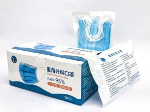 Wholesale surgical face mask: Surgical Face Mask, Used in Hospital