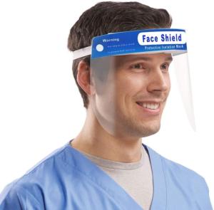 Wholesale anti fog mask: PET Double-sided Anti-fog Transparent Face Shield  Isolation Mask