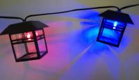 10 LED Fairy Retro House Lantern Battery Operated String Lights