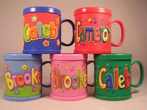 3D Custom Children Name Mug(id:5679334). Buy China Name Mug, Children ...