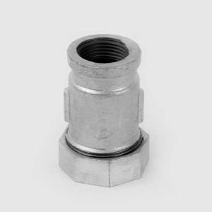 Wholesale irrigation pipes: 2 Female Socket Coupling X 2 Male NPT Galvanized Steel