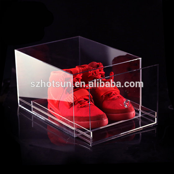 acrylic shoe box