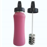 Wholesale travel bottle: Outdoor Travel Stainless Steel Water Bottle Filter Removes Viruses and Bacteria