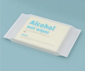 Wholesale biodegradable labels: Alcohol Wet Wipes Packaging