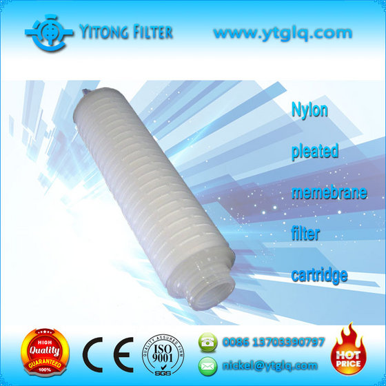 Nylon Pleated Membrane Filter Cartridge image