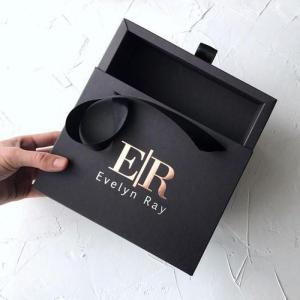 Wholesale slide ring: Cardboard Custom Logo Pink Ring Silk Scarf Luxury Gift Box Jewelry Packaging Box Sliding Drawer Box