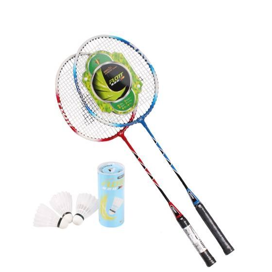 FBR-0503 FLOTT Badminton Racket Set Carbon Fiber Badminton Indoor ...