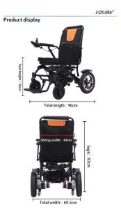 Wholesale brake parts: Lightweight Travel Electric Wheelchair