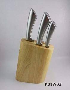 Wholesale kitchen knife set: Kitchen Knife Set with Wooden Block