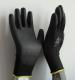Black/ Grey PU Palm Coated Gloves,Working Gloves,Anti-static Glove China Glove Manufacturer
