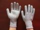 13G Grey/White HPPE/Glass Fiber Liner with PU Coating Glove