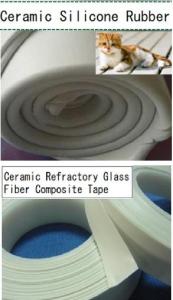 Wholesale htv: Factory Cheep Ceramic Silicone Rubber/Ceramic Refractory Glass Fiber Composite Tape