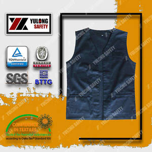 Wholesale velcro tapes: Flame Resistant Protected Working Vest Flame Resistant Vest
