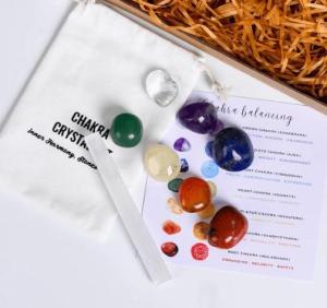 Wholesale direct dyes: 7 Chakra Healing Crystal Set- Balancing Body and Mind