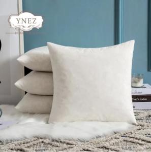 Wholesale zipper fresh bags: Customized Duck Goose Feather Down Cushion Pillow