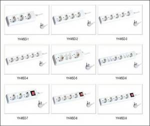 Wholesale Electrical Plugs & Sockets: Multiple Socket  Outlet Power Surge Protector Power Strip