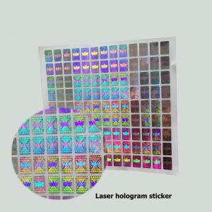 Wholesale d: Custom High Quality Laser 3D Hologram Sticker