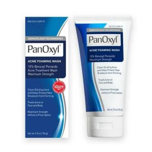 Wholesale body wash: Panoxyl Max Strength Acne Foaming Wash, Face & Body, 10% Benzoyl Peroxide,5.5 Oz