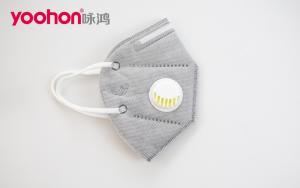 Wholesale folding box wholesale: KN95 Face Mask PM2.5 Dust Mask with Breathing Valve Filter