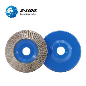 Wholesale flap disc: Z-LION Semirigid Electroplated Diamond Flap Discs