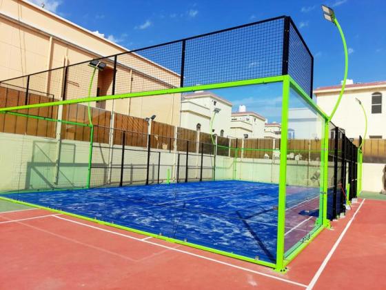 Sell 2021 New Design Panoramic Padel Court Manufacturer from China