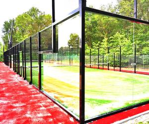 Wholesale manufacturer fences: Tempered Glass Paddle Tennis Court China Manufacturer