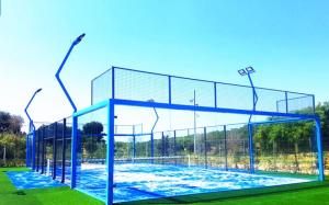 Wholesale shot ball: China Sports Facilities Padel Tennis Court Supplier Aply with EU Standards
