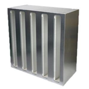 Wholesale air filter paper: V-bank Box Type HEPA Filters V Bank Hepa Line
