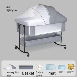Wholesale baby furniture: Baby Crib      Multifunctional Folding Crib     Baby Furniture Manufacturer in China
