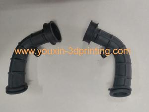 Wholesale rubber pipe: Silicon Rapid Prototype Parts Rubber Parts Air Filter Outlet Pipe