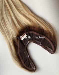 Wholesale nail clip: 100% Human Remy Hair Top Pieces Hair Piece Human Hair