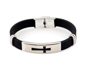 Wholesale silicone bands: Bulk Christian Bible Verse Silicone Rubber Band Bracelets Wholesale