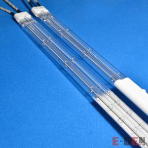 Wholesale infrared paint drying lamps: 400V 7200W Twin Tube Infrared Heating Tube Lamp