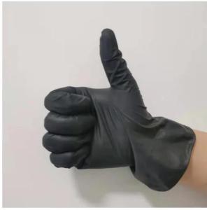 Wholesale carton packaging: Black Nitrile Gloves