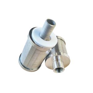 Wholesale stainless steel tee: SS Wedge Wire Screen Sand Filter Nozzle for Water Treatment