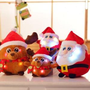 Wholesale love doll: Santa Claus Elk Doll Plush Toy