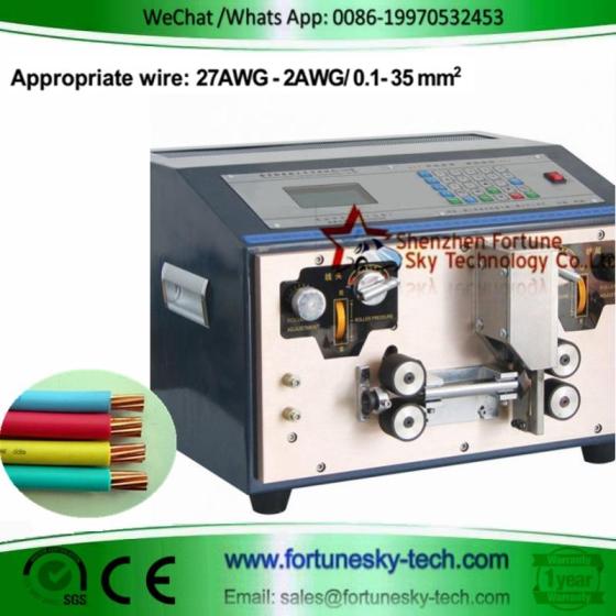 Sell Automatic 27awg-2awg 0.1-35sqmm Wire Stripping Machine