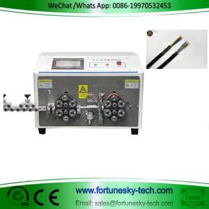 Wholesale automatic roller feed: Automatic Control Cable Cutting Jacket and Insulation Stripping Machine