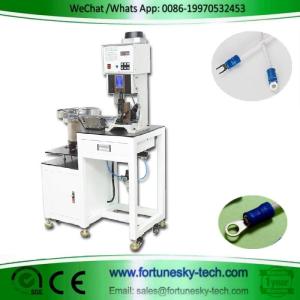 Wholesale wire terminal: Automatic Loose Terminal Rail Feed Wire Crimping Machine