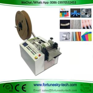 Wholesale shrink sleeve machine: Automatic Cutter for Heat Shrink Tubing Silicone Rubber Tube Medical Hose Cut To Length