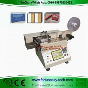 Wholesale woven labels clothing: Ultra-high-speed Hot & Cold Color Trace Position Label Trademark Cutting Machine