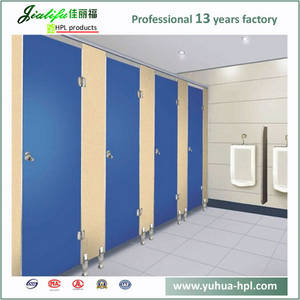 Wholesale with partition: Jialifu Phenolic Resin Toilet Partitions with Door Stopper