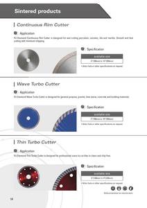 Wholesale Abrasive Tools: Diamond Cutting Disc Diamond Turbo Cutter