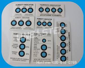 Wholesale cocl2: Humidity Indicator Card