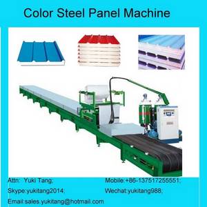 Wholesale steel panel: PU Color Steel Panel Foaming Production Line