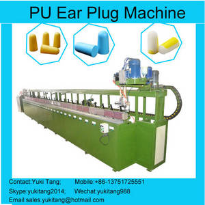 Wholesale earplug: China Factory PU Ear Plug  Foaming Machine