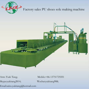 Wholesale leather raw materials: Injection PU Shoe Sole Making Pouring Machine