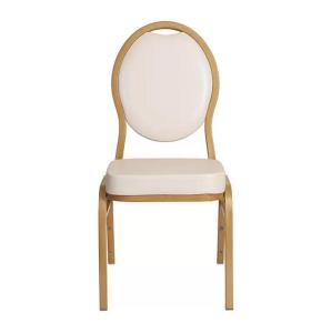 Wholesale unit chair: Elegant and Stackable Banquet Chairs in White YL1459 Yumeya