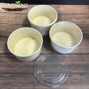 Wholesale Food Packaging: Disposable Kraft Paper Soup Bowl with Lid
